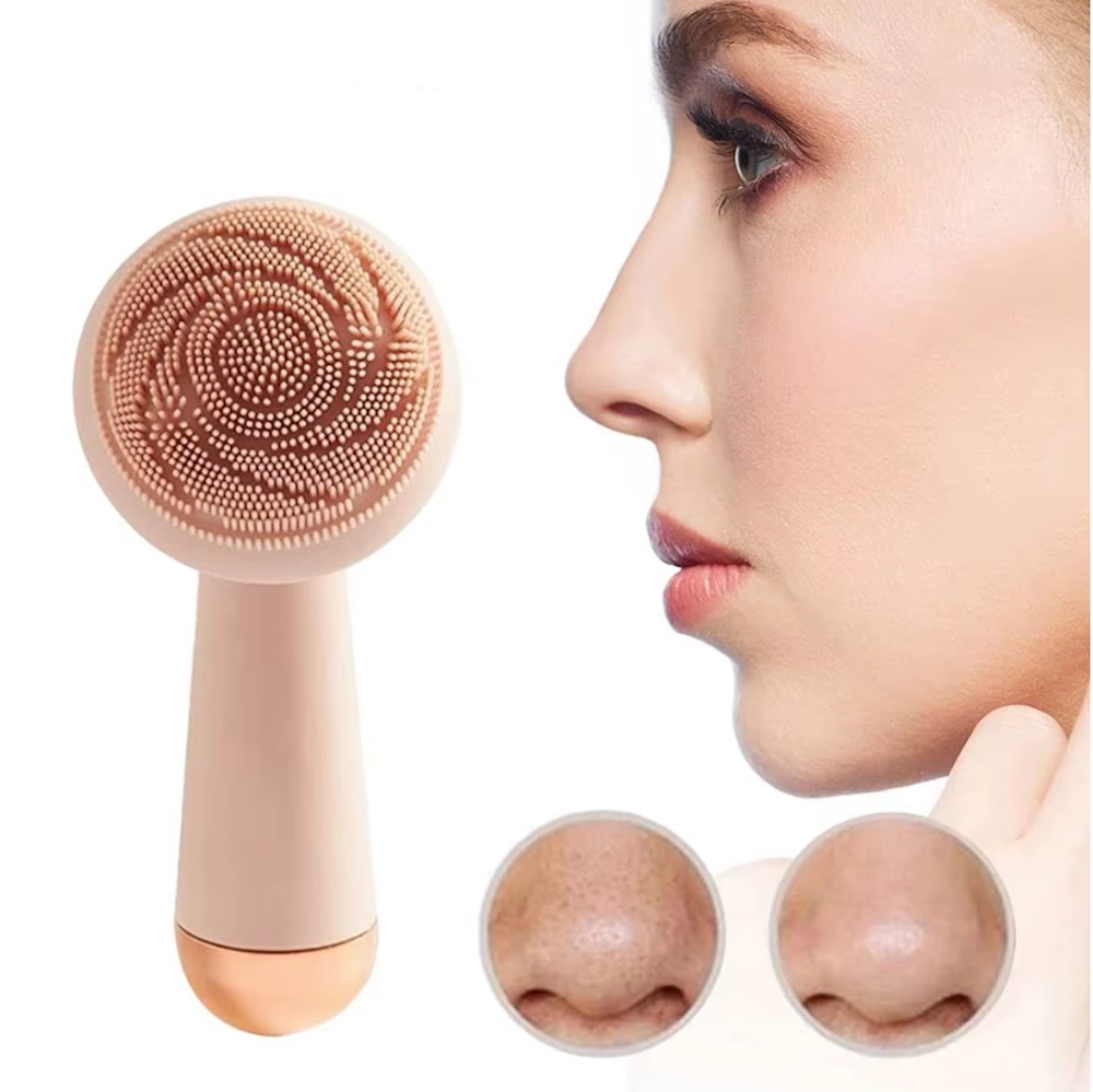 USB Rechargeable Silicone Exfoliator For Flawless Face That Glows Header Image