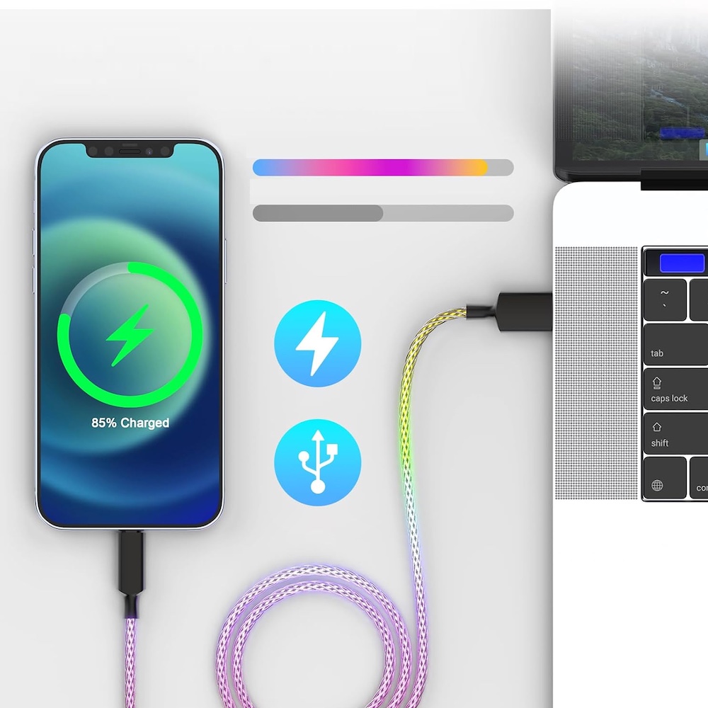 Data Cable Charge Your Phone Super Fast 2/PAK Header Image