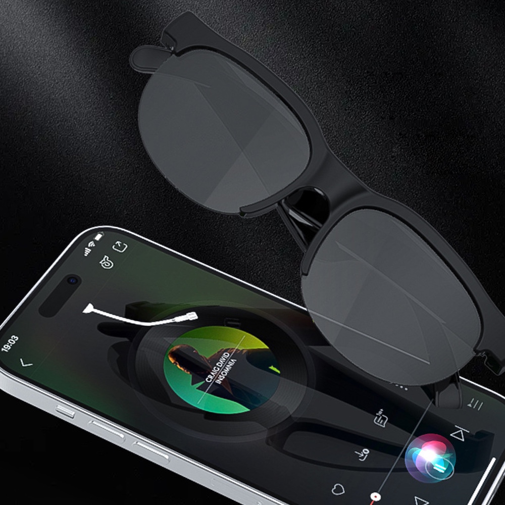 Triple Duty Bluetooth Glasses Audio Headset And Music Speaker Header Image